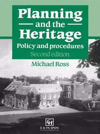 Planning and the Heritage cover