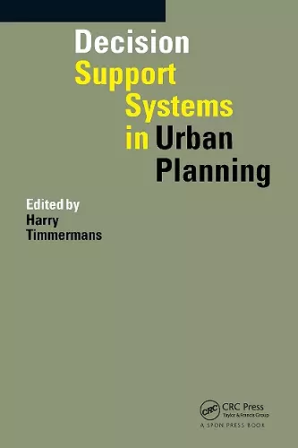 Decision Support Systems in Urban Planning cover