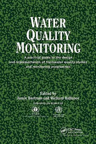 Water Quality Monitoring cover