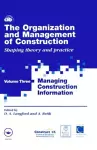 The Organization and Management of Construction cover