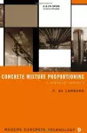 Concrete Mixture Proportioning cover