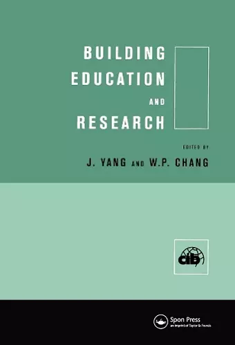 Building Education and Research cover