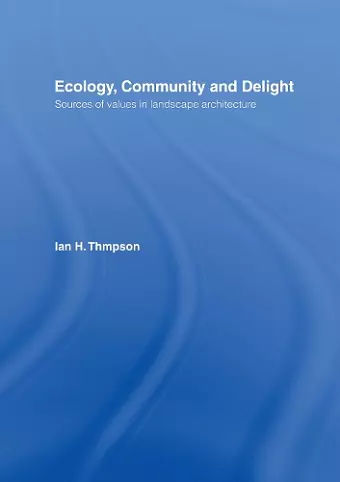 Ecology, Community and Delight cover