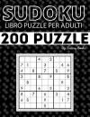 Sudoku - Libro di puzzle per adulti cover