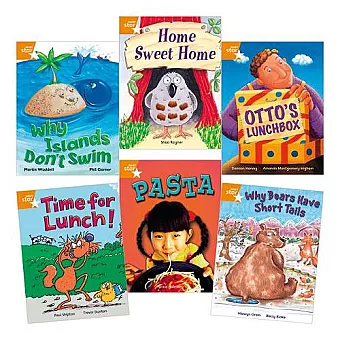 Learn at Home:Star Reading Orange Level Pack (5 fiction and 1 non-fiction book) cover