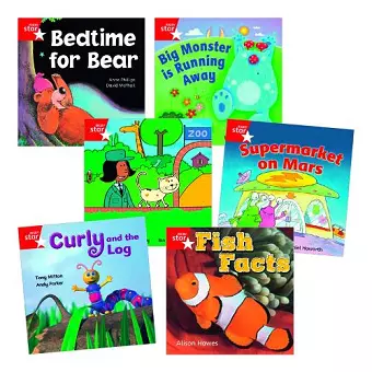 Learn at Home:Star Reading Red Level Pack (5 fiction and 1 non-fiction book) cover