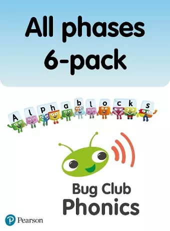 New Phonics Bug and Alphablocks All Phases 6-pack cover