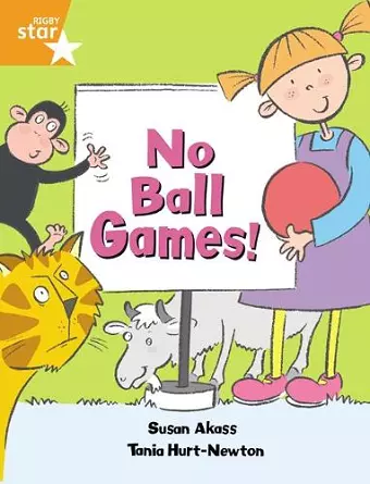 Rigby Star Guided: No Ball Games Orange LEvel Pupil Book (Single) cover