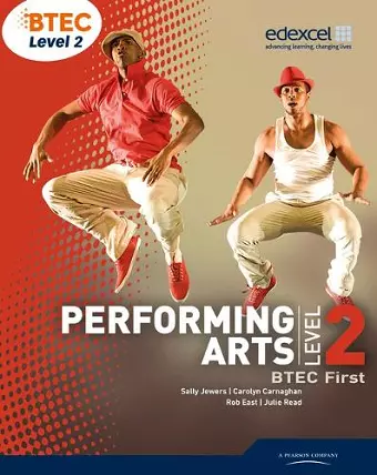 BTEC Level 2 First Performing Arts Student Book cover