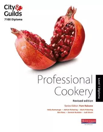 City & Guilds 7100 Diploma in Professional Cookery Level 1 Candidate Handbook, Revised Edition cover