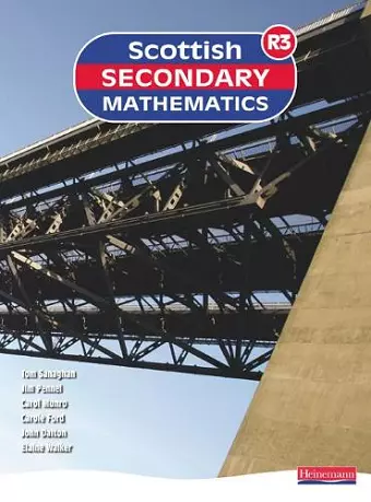 Scottish Secondary Mathematics Red 3 Student Book cover