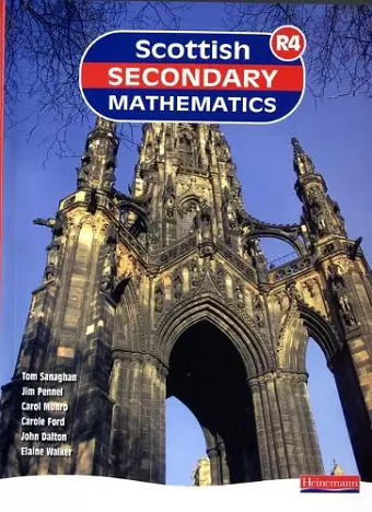 Scottish Secondary Mathematics Red 4 Student Book cover