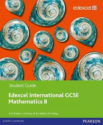 Pearson Edexcel International GCSE Mathematics B Student Book cover