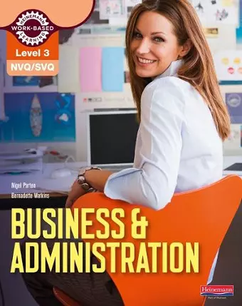 NVQ/SVQ Level 3 Business & Administration Candidate Handbook cover