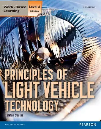 Level 3 Diploma Principles of Light Vehicle Technology Candidate handbook cover