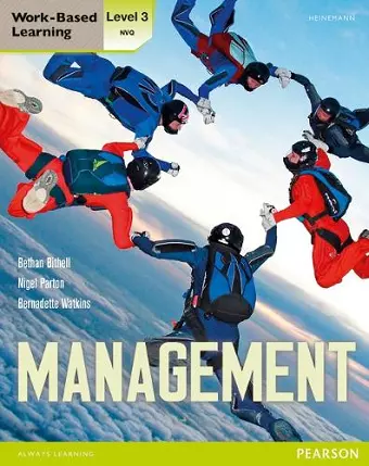 NVQ/SVQ Level 3 Management Candidate Handbook cover