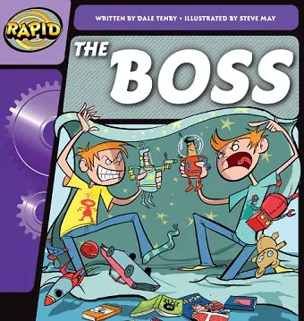 Rapid Phonics Step 1: The Boss (Fiction) cover