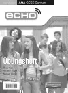 Echo AQA German GCSE Foundation single Workbook cover