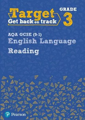 Target Grade 3 Reading AQA GCSE (9-1) English Language Workbook cover