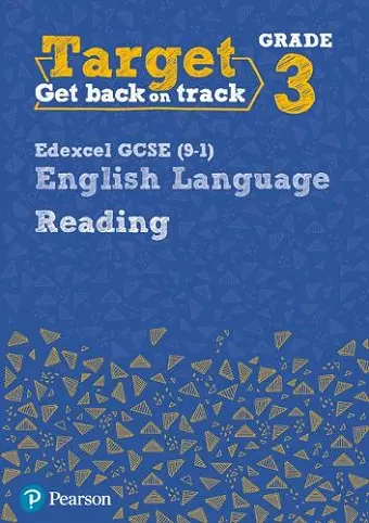 Target Grade 3 Reading Edexcel GCSE (9-1) English Language Workbook cover