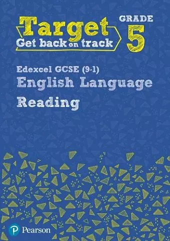 Target Grade 5 Reading Edexcel GCSE (9-1) English Language Workbook cover