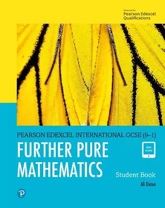 Pearson Edexcel International GCSE (9-1) Further Pure Mathematics Student Book cover