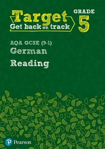 Target Grade 5 Reading AQA GCSE (9-1) German Workbook cover