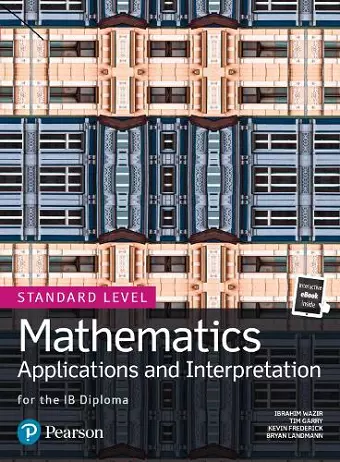 Mathematics Applications and Interpretation for the IB Diploma Standard Level cover