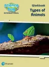 Science Bug: Types of animals Workbook cover