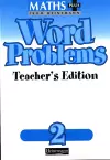 Maths Plus Word Problems 2: Teacher's Book cover