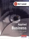 A2 GCE in Applied Business for Edexcel cover