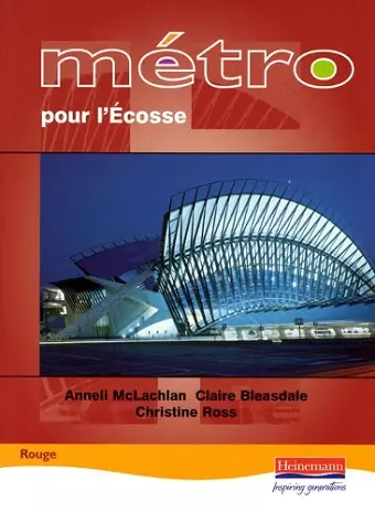 Metro pour L'Ecosse Rouge Student Book cover