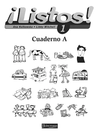 Listos!  1 Workbook A (Pack of 8) cover