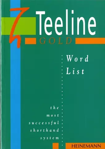 Teeline Gold Word List cover