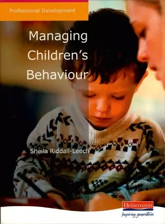 Managing Children's Behaviour cover