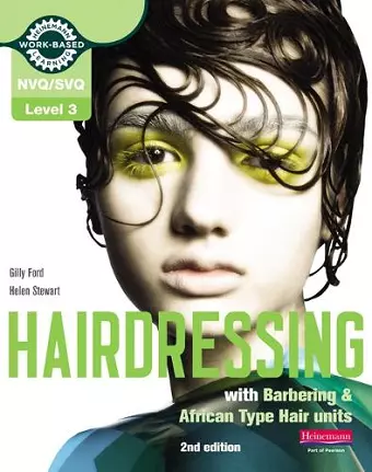 Level 3 (NVQ/SVQ) Diploma in Hairdressing (inc Barbering & African-type Hair units) Candidate Handbook cover