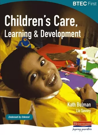 BTEC First Children's Care, Learning and Development student book cover