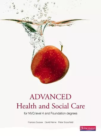 Advanced Health and Social Care for NVQ and Foundation Degrees cover