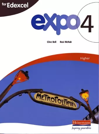 Expo 4 for Edexcel Higher Student Book cover