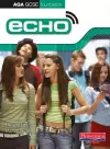 Echo AQA GCSE German Foundation Student Book cover