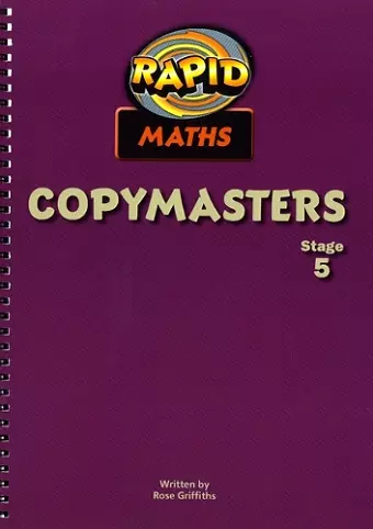 Rapid Maths: Stage 5 Photocopy Masters cover