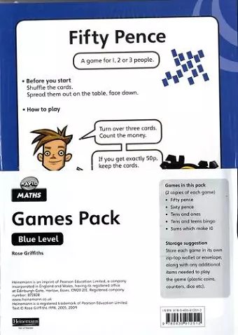 Rapid Maths: Stage 2 Games Pack cover
