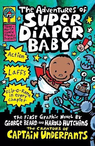 The Adventures of Super Diaper Baby cover