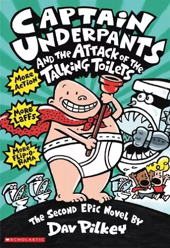 Captain Underpants and the Attack of the Talking Toilets cover