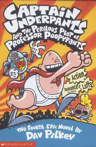 Captain Underpants and the Perilous Plot of Professor Poopypants cover