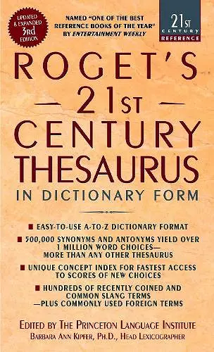 Roget's 21st Century Thesaurus, Third Edition cover