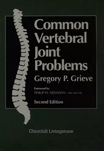 Common Vertebral Joint Problems cover