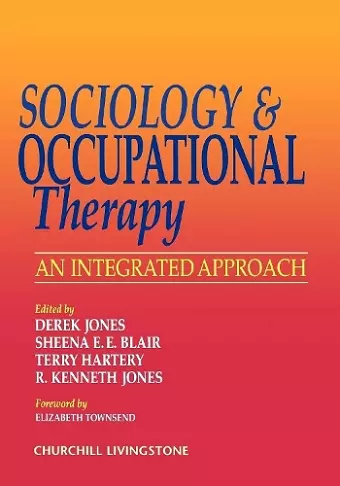 Sociology and Occupational Therapy cover