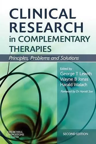 Clinical Research in Complementary Therapies cover