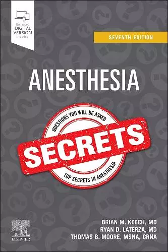 Anesthesia Secrets cover